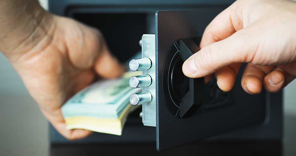 More Americans Stashing Cash In Home Safes