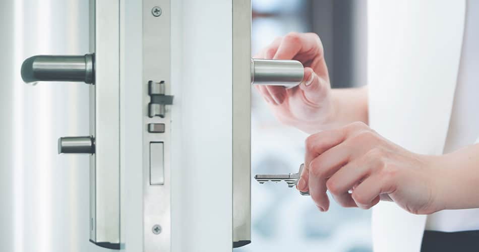 Rekey home locks when you move into a new home, switch roommates, change contractors or lose your keys.